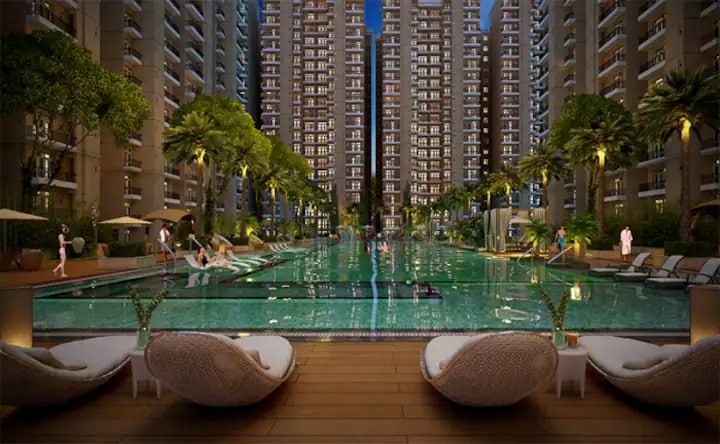 Vistara Suites Swimming Poolside Living