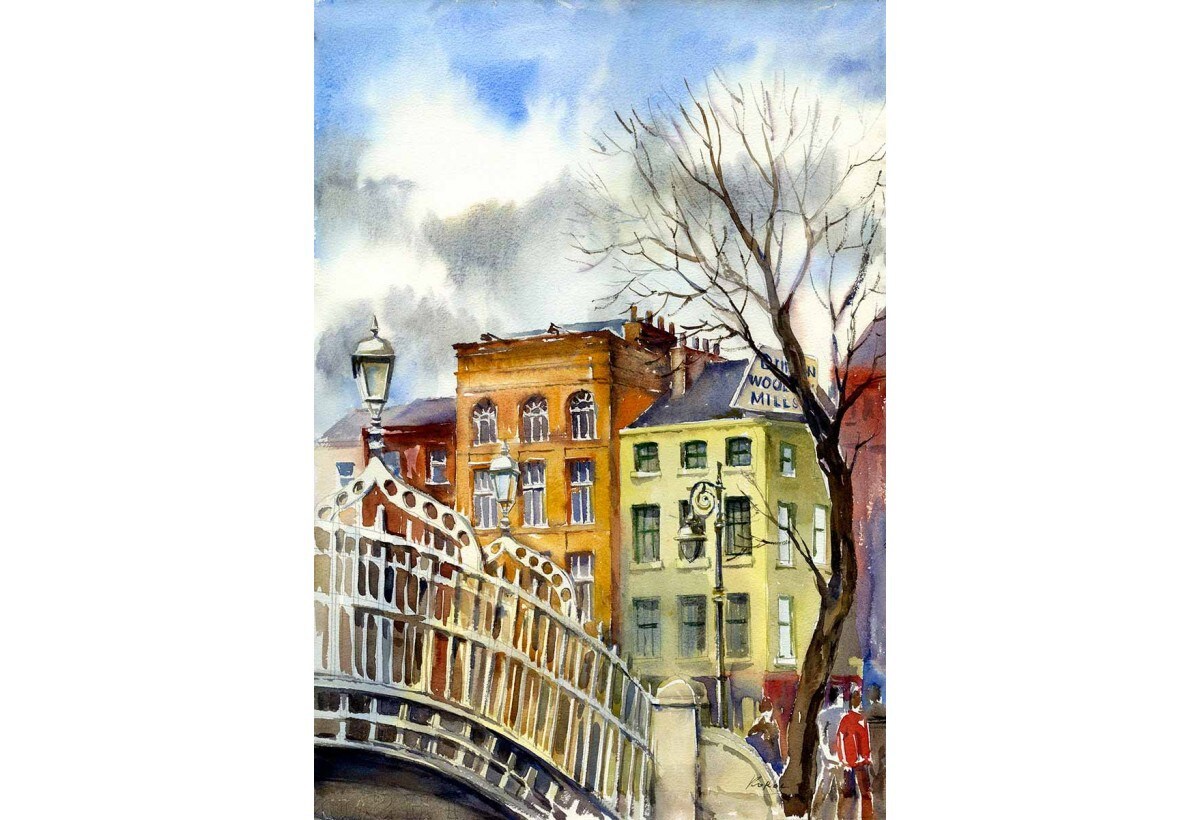 Dublin City- Ha'Penny Bridge apt