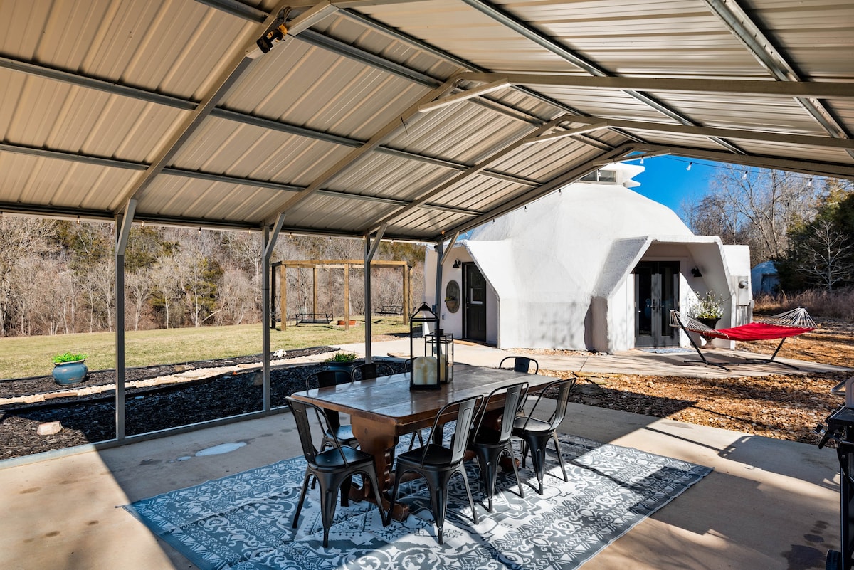 The Dome House on Bear Creek - Hot Tub - Secluded