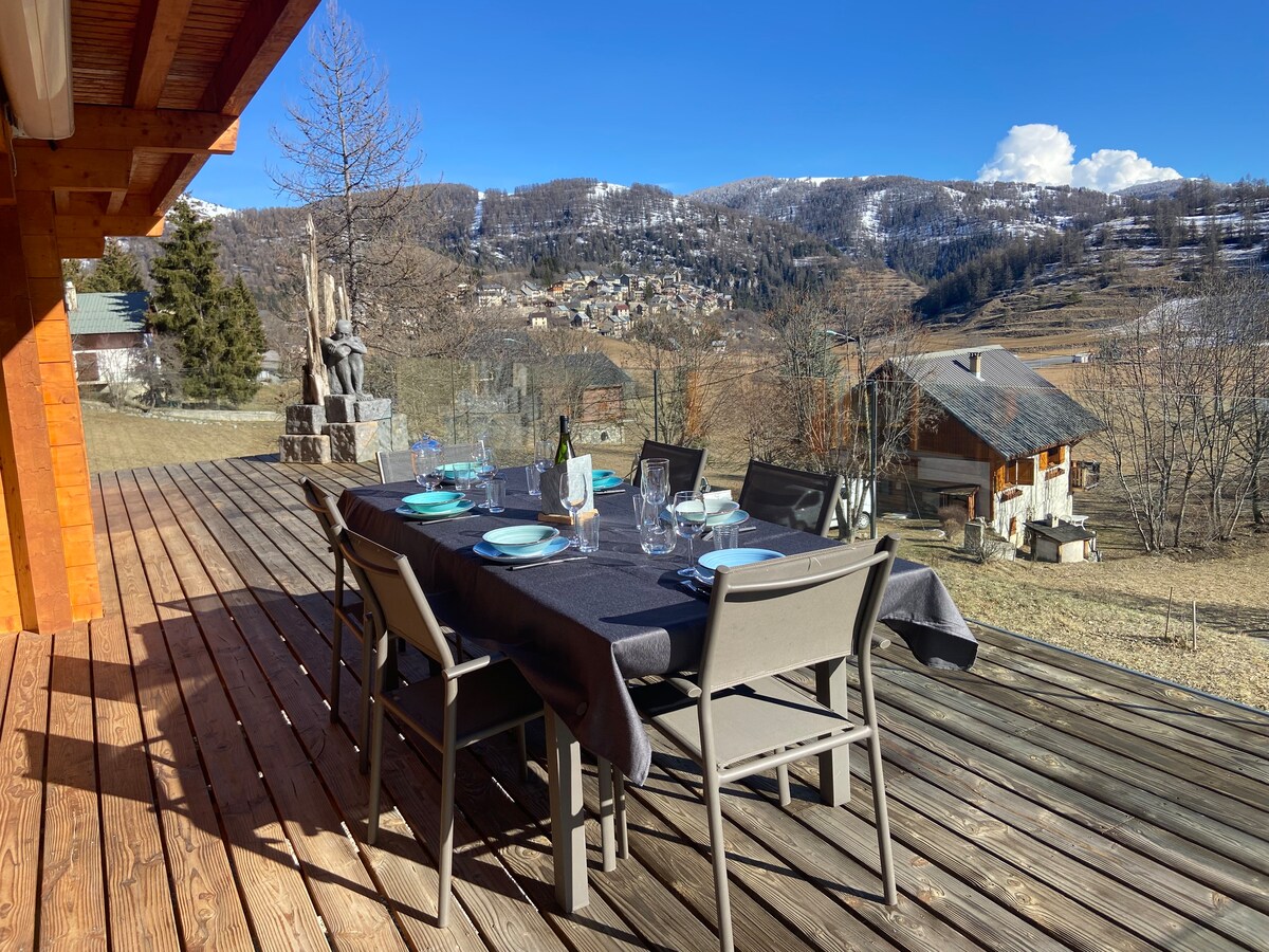 Chalet Luane à 6 km de la station  Valberg