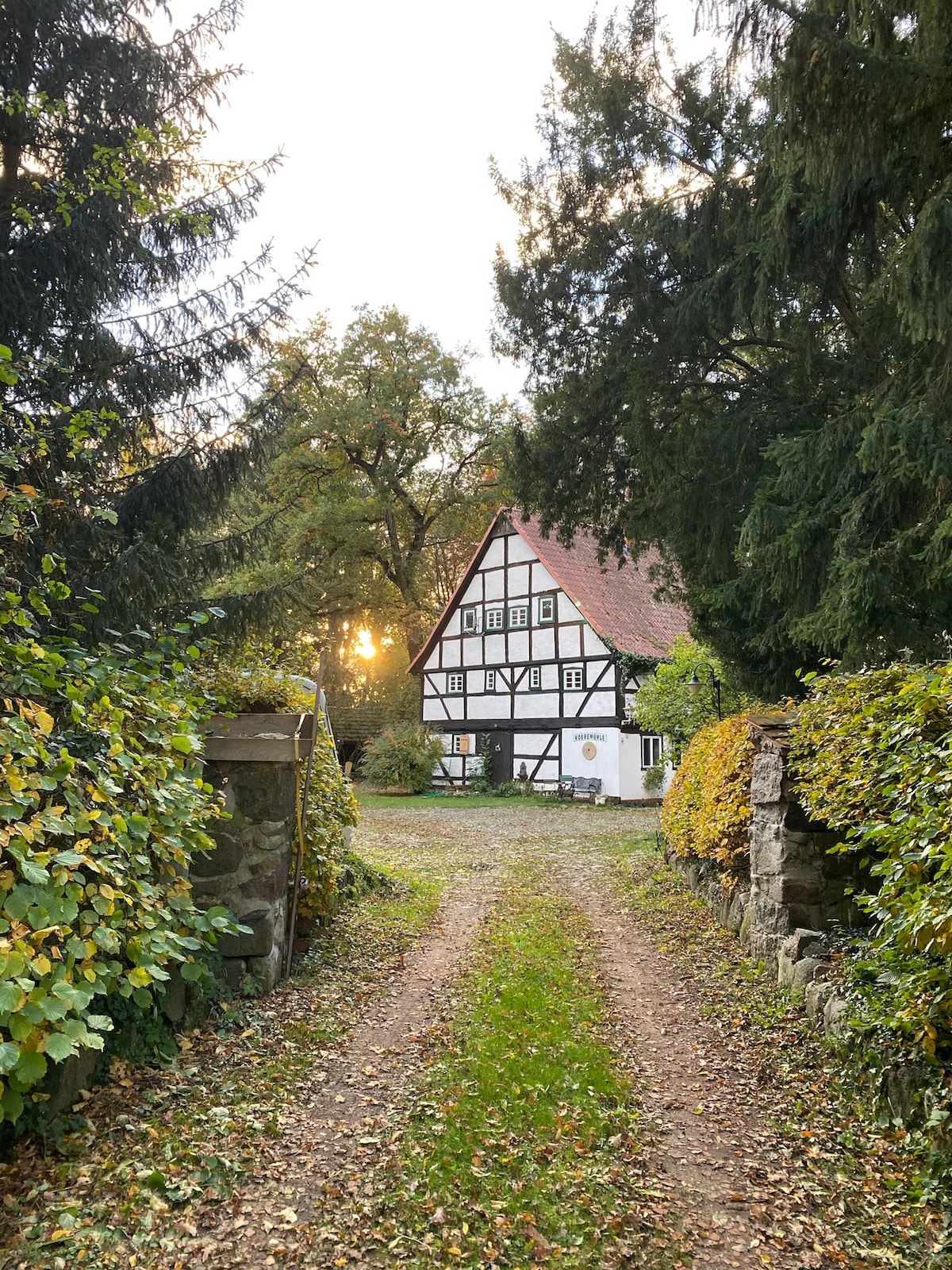 Restored Watermill, quiet and relaxed at a creek