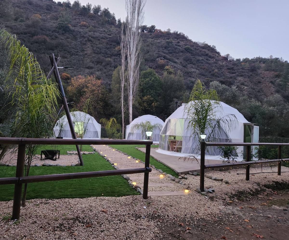 River Glamping Kalopanayiotis Dome 3