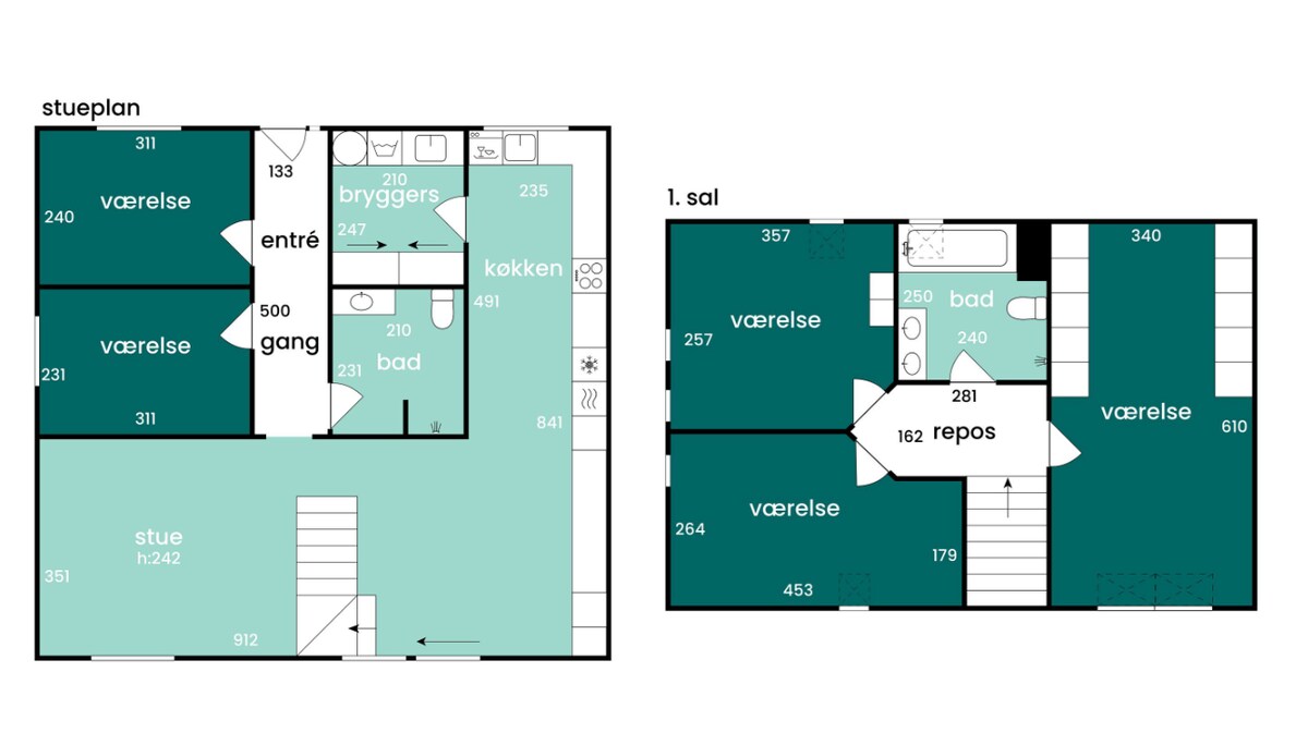 Efterår 2024 i dejligt hus i Lejre