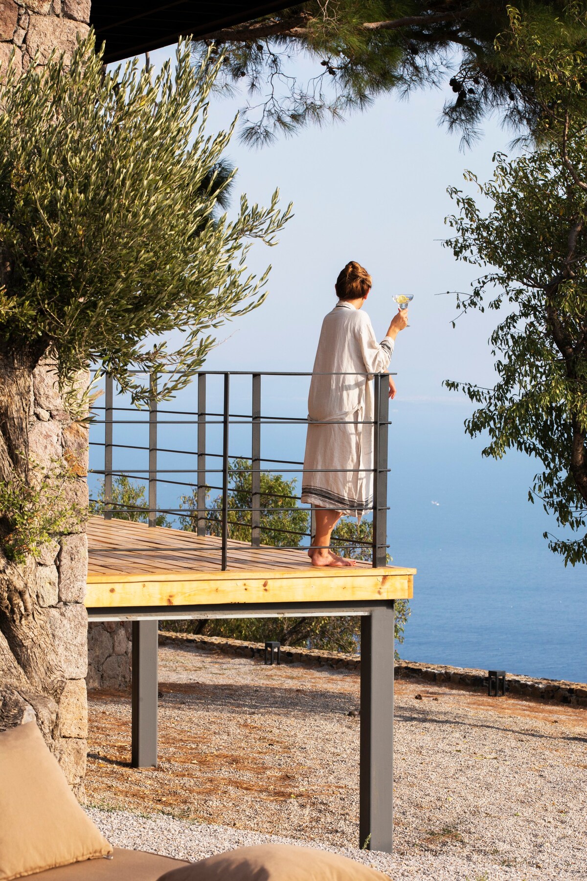 Momos Bendis | Terrace with Panoramic Sea View