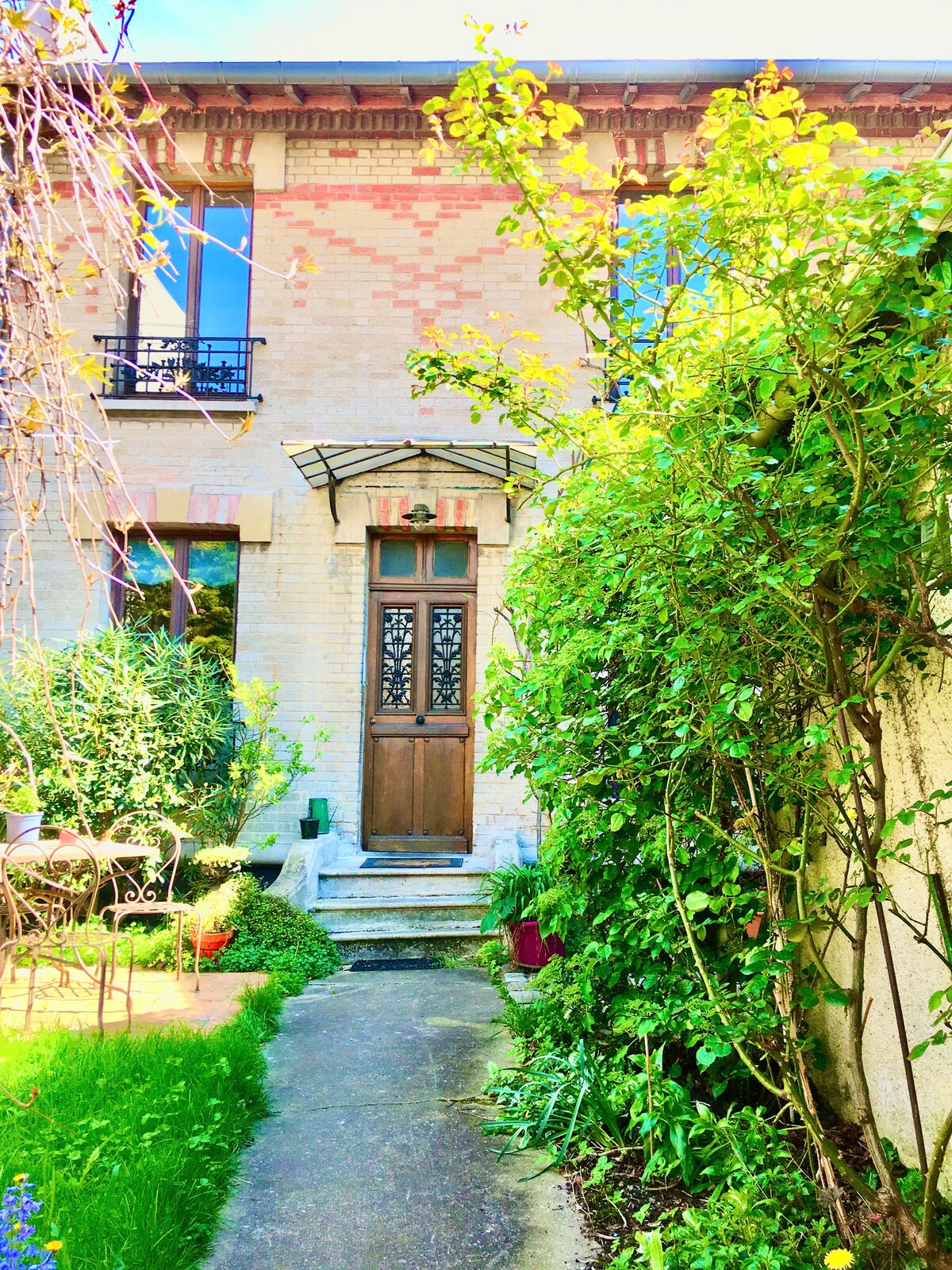 Belle maison avec jardin, proche Paris, idéale JO