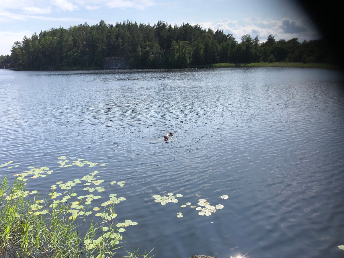 Familiehus i svensk skærgård