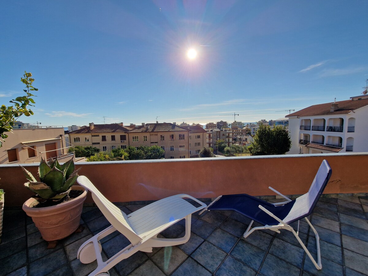 [Via Alberti] Open View Terrace- Free Parking