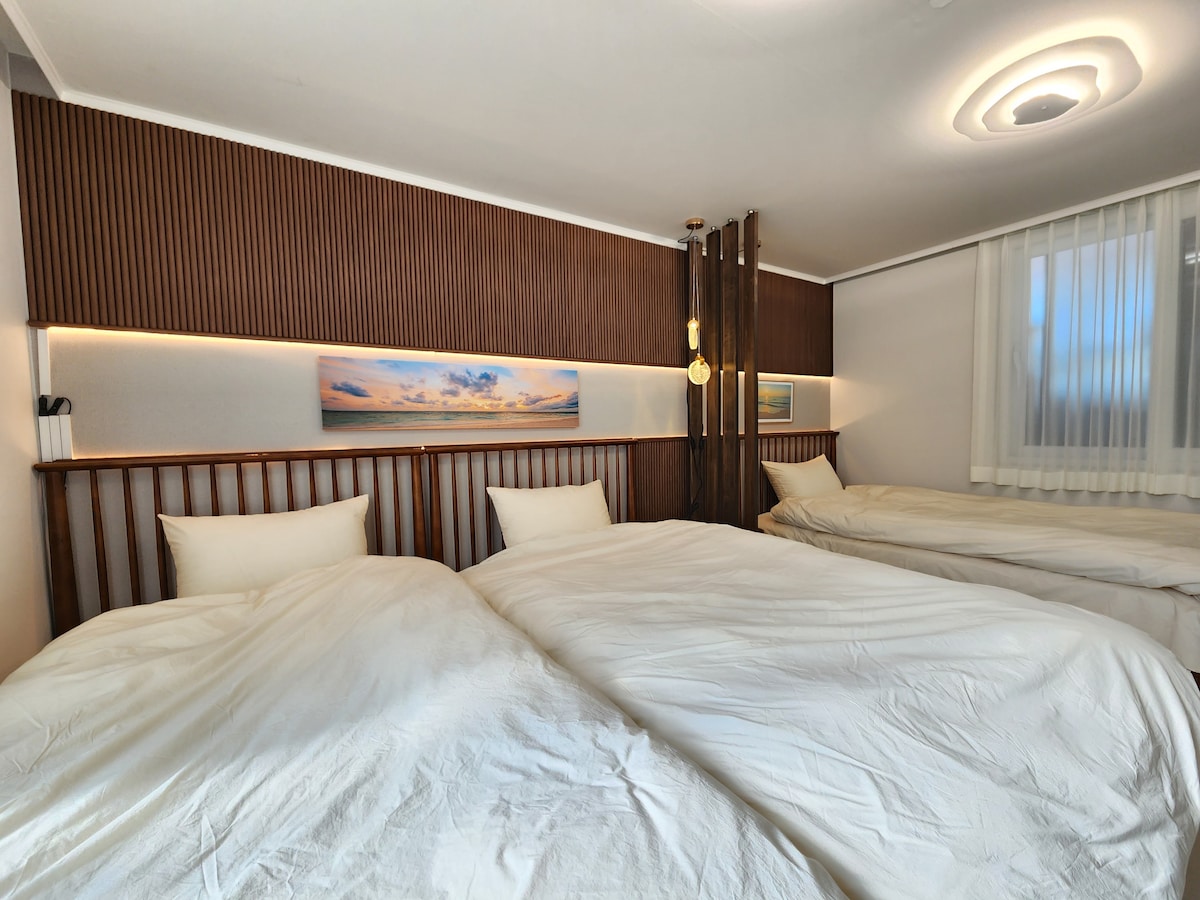 Hongdae Station#2BR#5bed#New