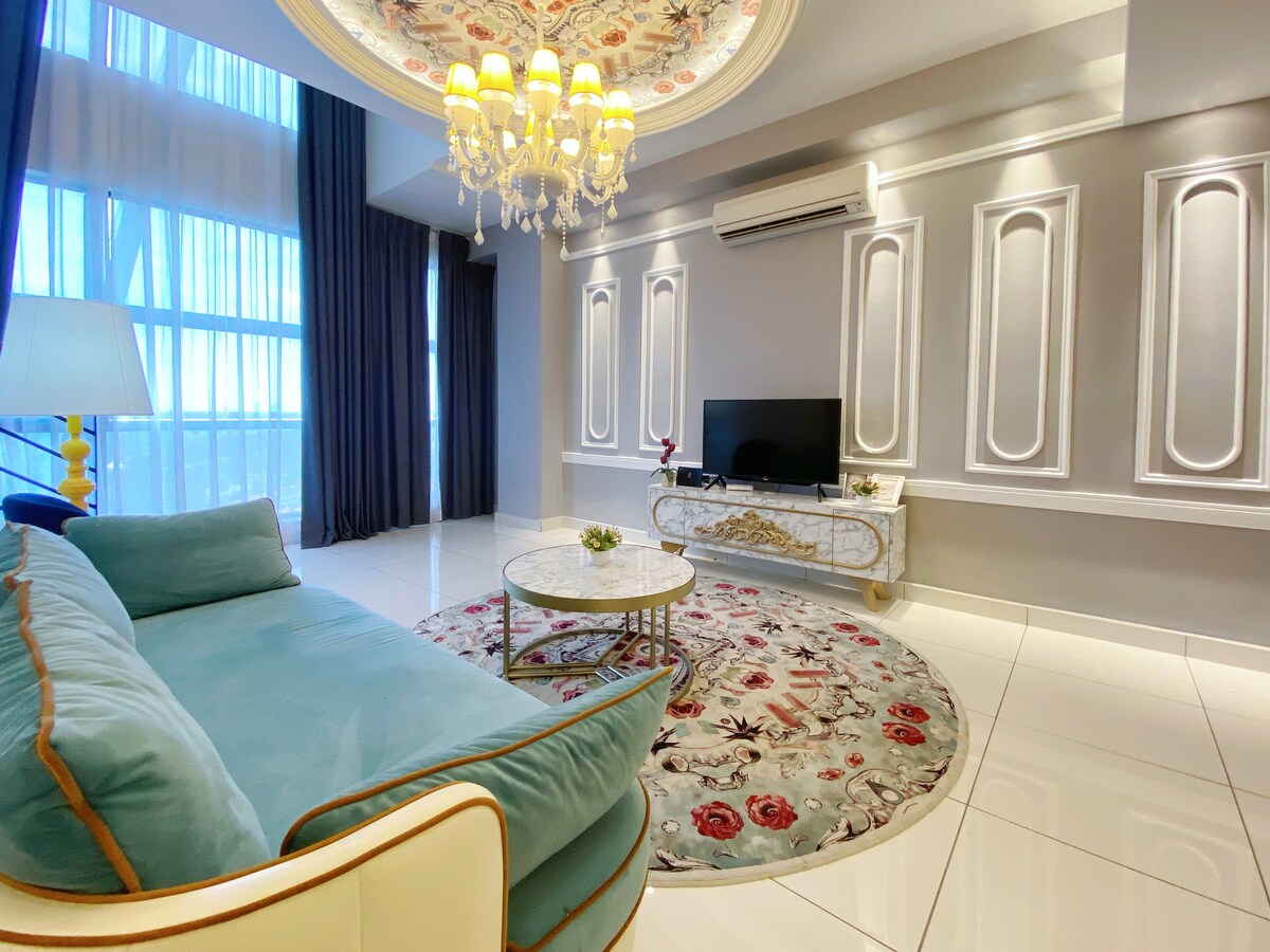 Majestic 3BR Suite @ Arte Mont Kiara ，靠近Mitec