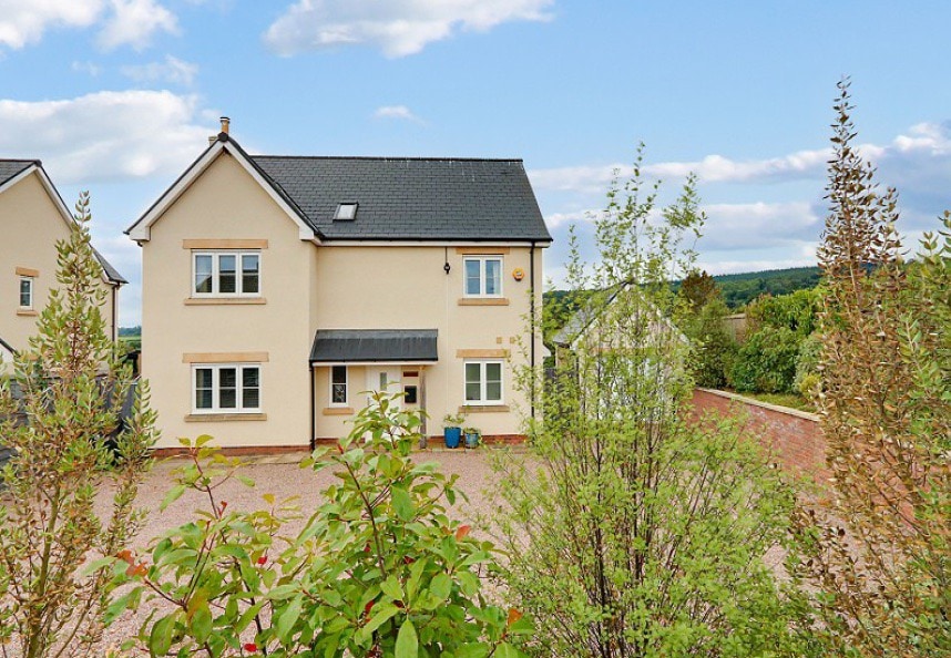 Modern open plan house, beautiful views