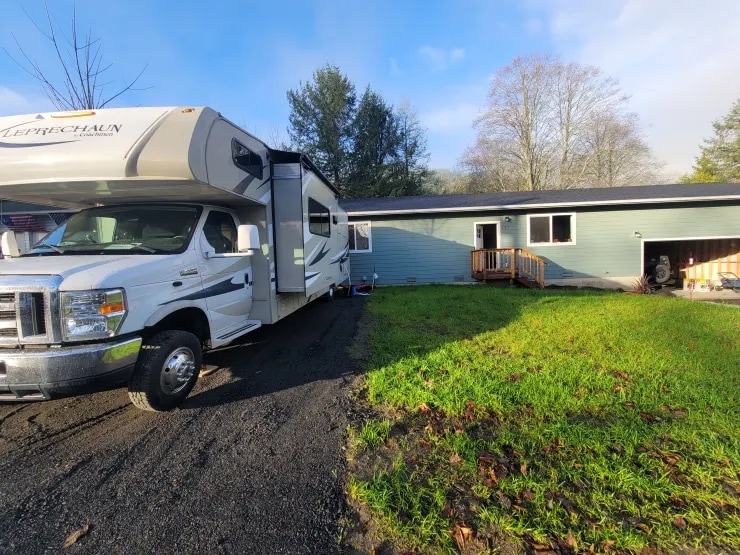 PNW Base Camp RV Pad with full hook up