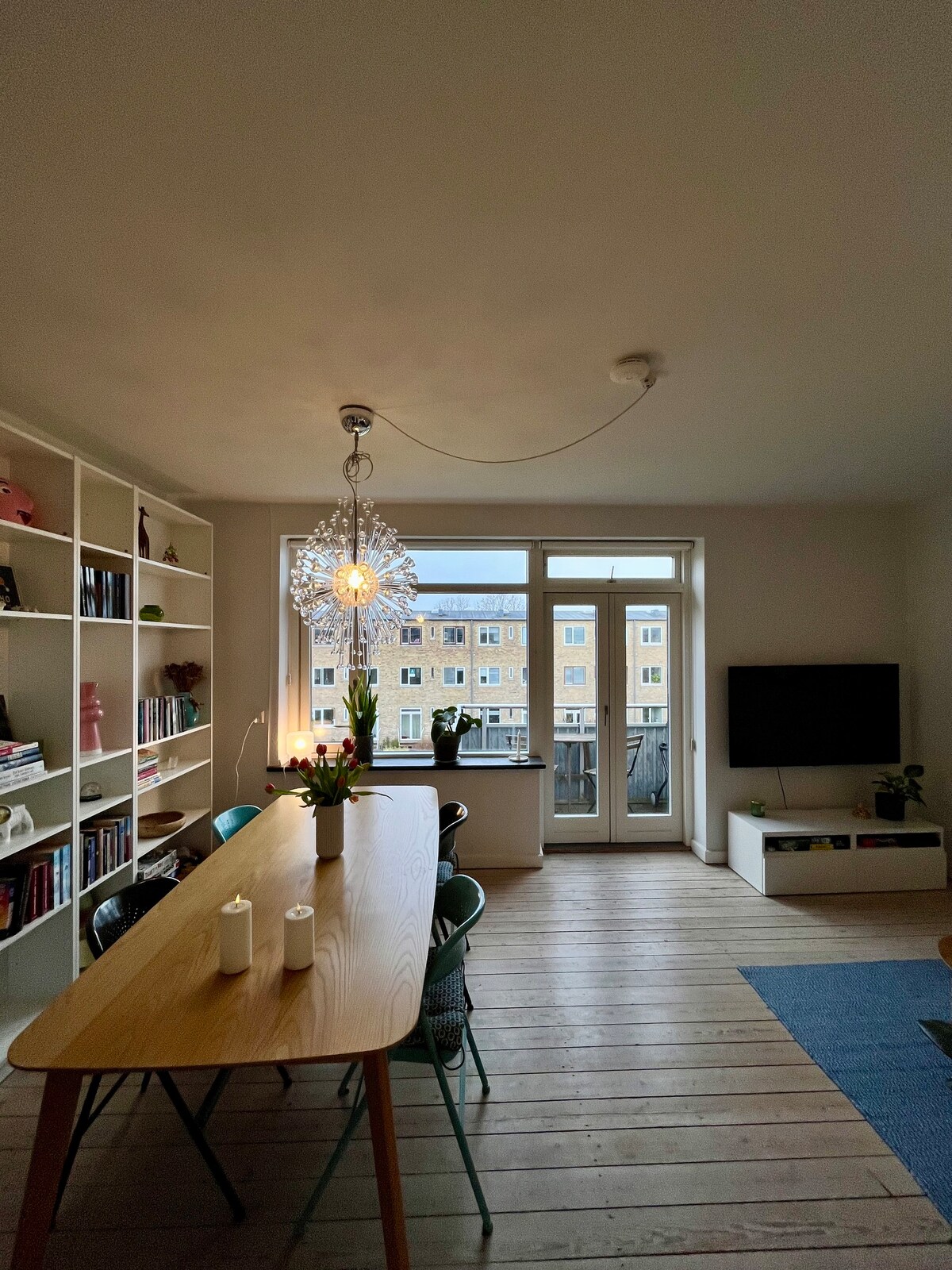 靠近哥本哈根的明亮宽敞公寓