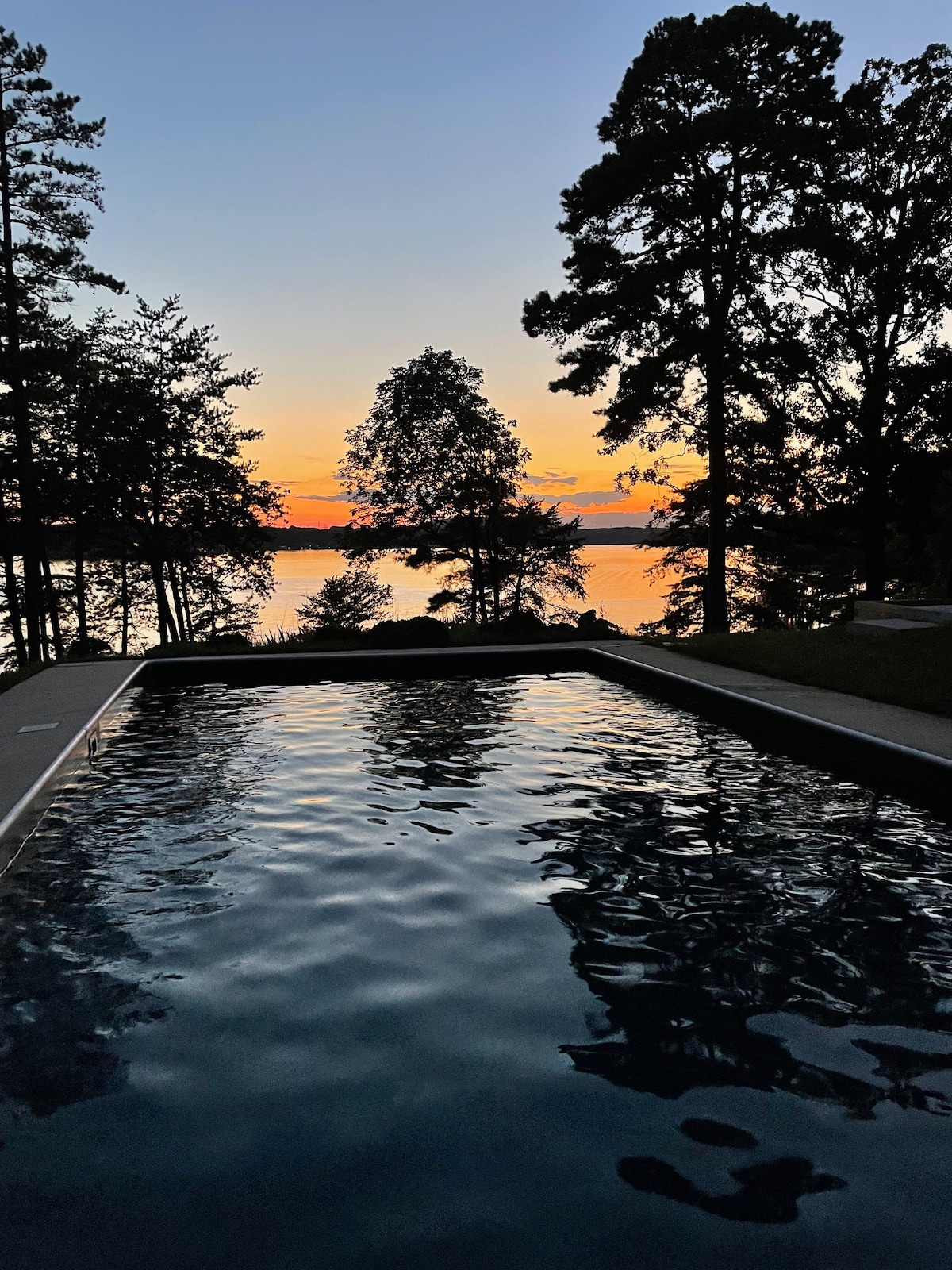 Modern Lake House | Stunning Views, Pool, Fire Pit