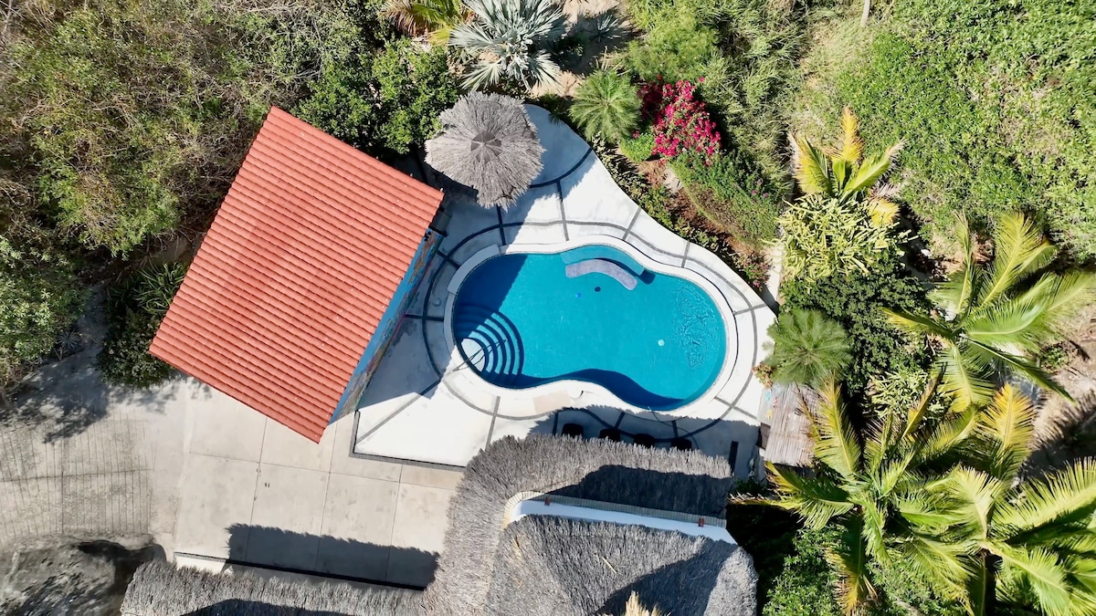 Beautiful spacious ocean view villa with pool