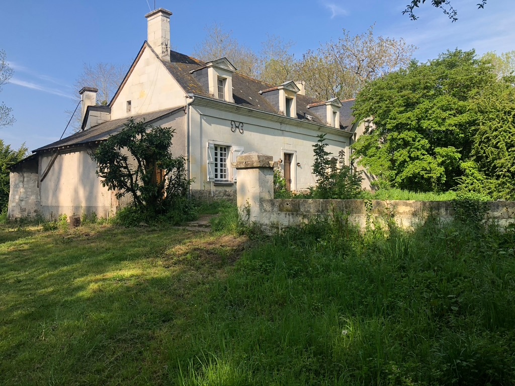 Huis op een eiland in de Loire