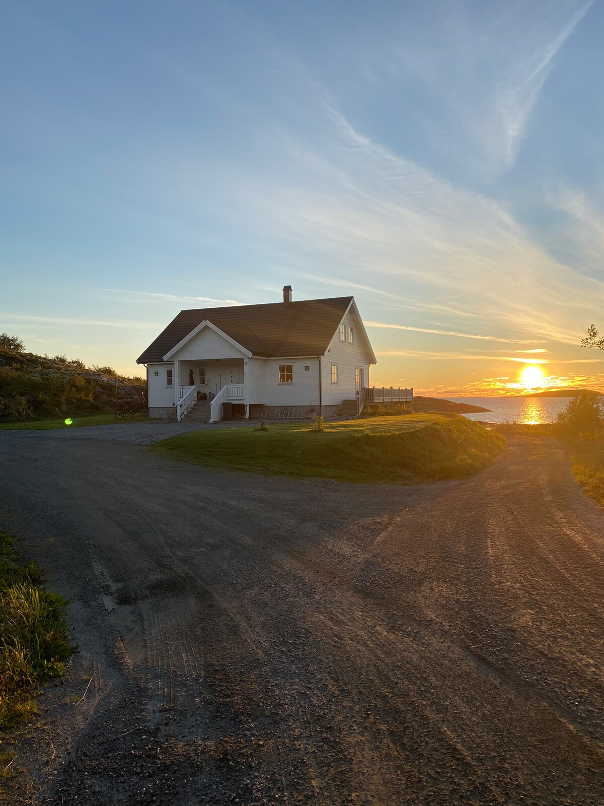 Hus ved havet