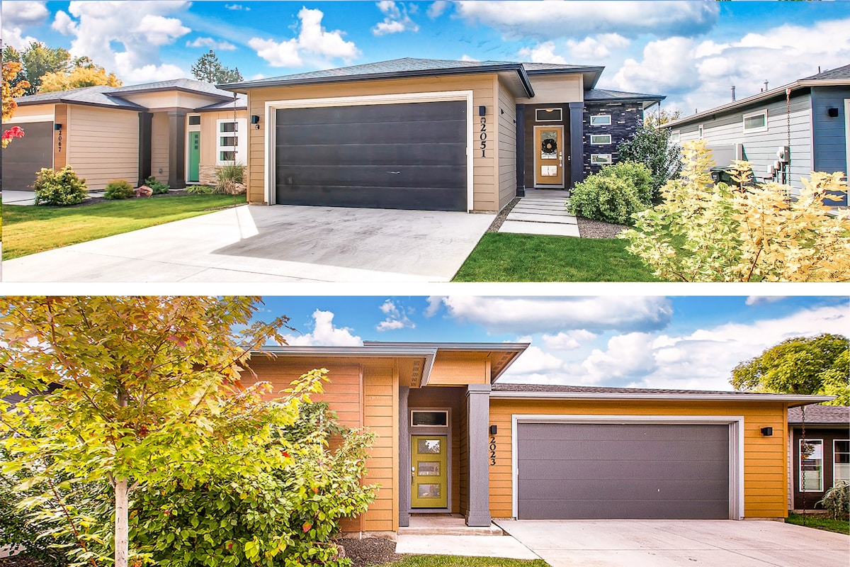 2 Adjacent Modern Homes by The Village at Meridian