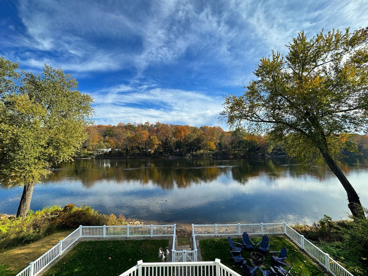 The Riverfront - King Suite*Fire Pit*River Access