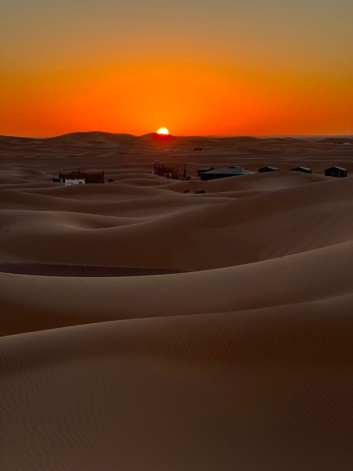 Authentic Berber desert camp