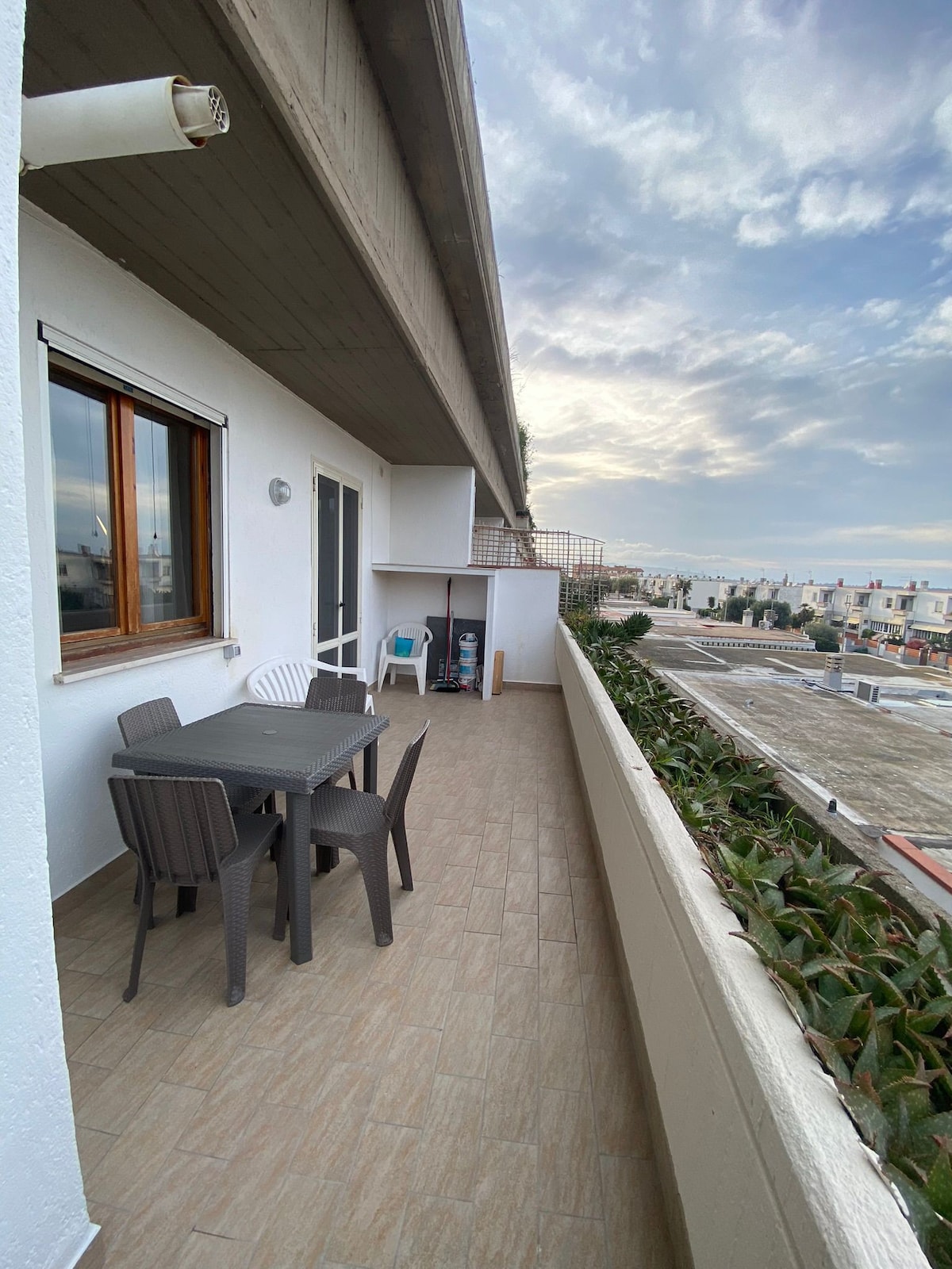 casina con terrazza vista laguna