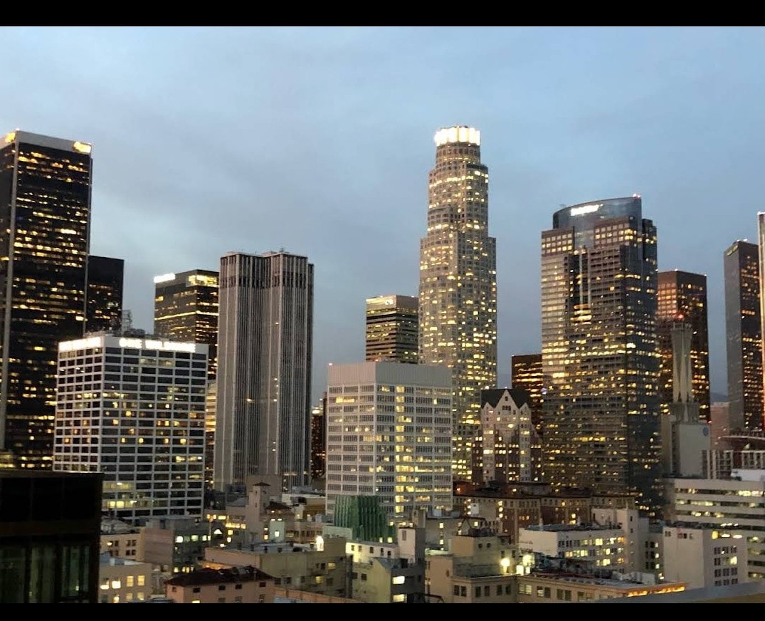 城市天际线景观3卧室公寓LA Live/Convntion Centr
