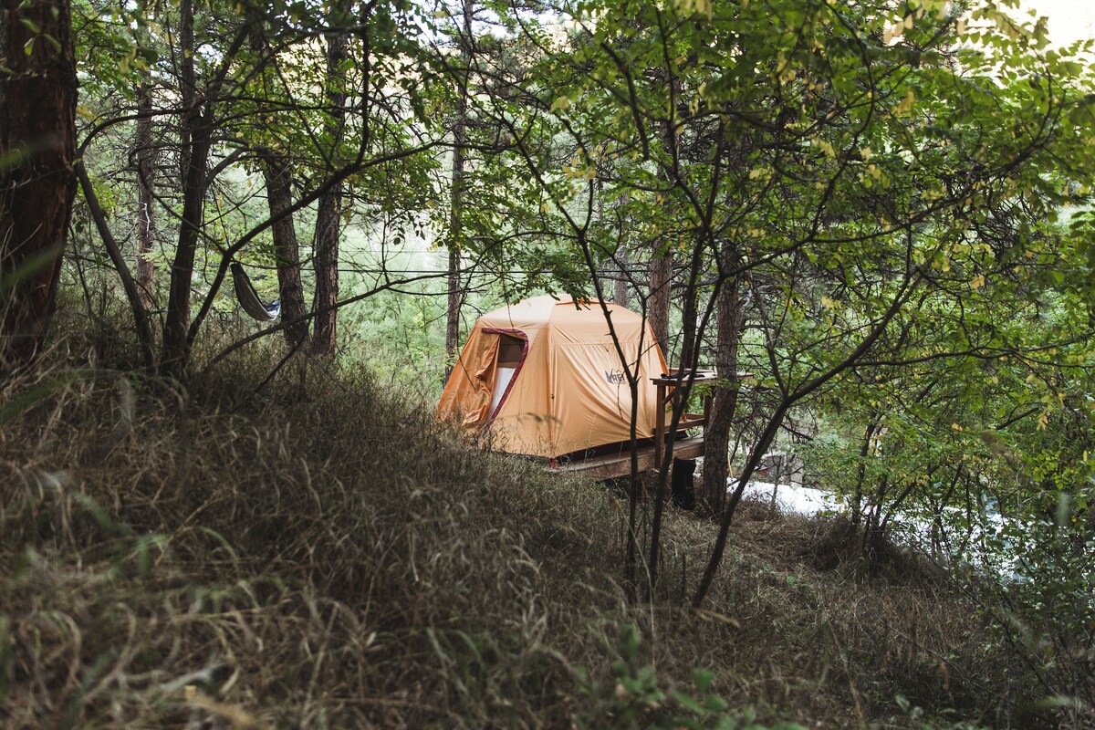 Tent Campsite 2, A-Lodge Boulder