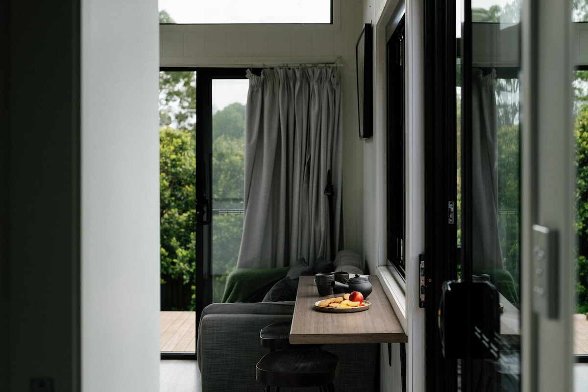 The Nest ， Byron Hinterland Tiny House ，可欣赏美景。