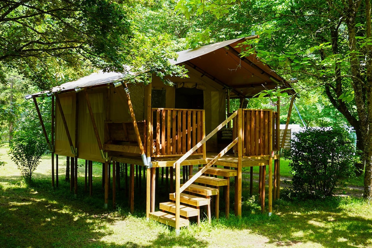 Camping Pittoresque - Safari tent 4p