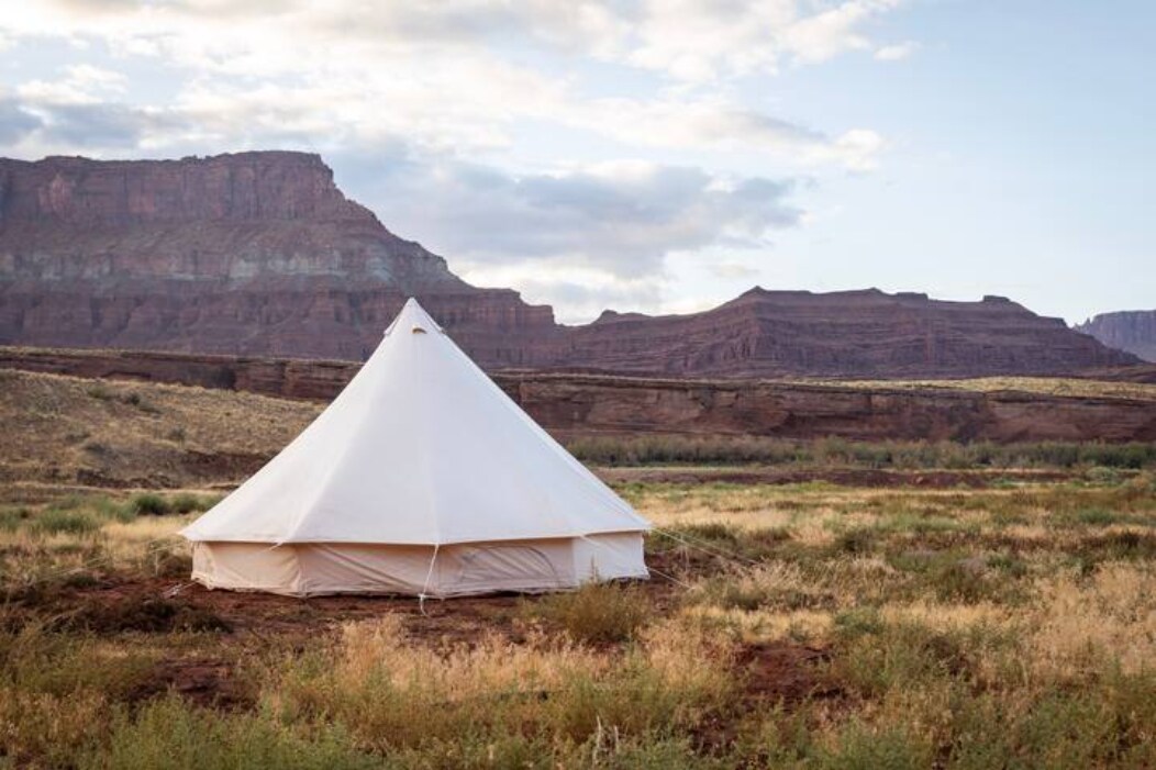 Glamping King Tent #8 @ Private Ranch On The River