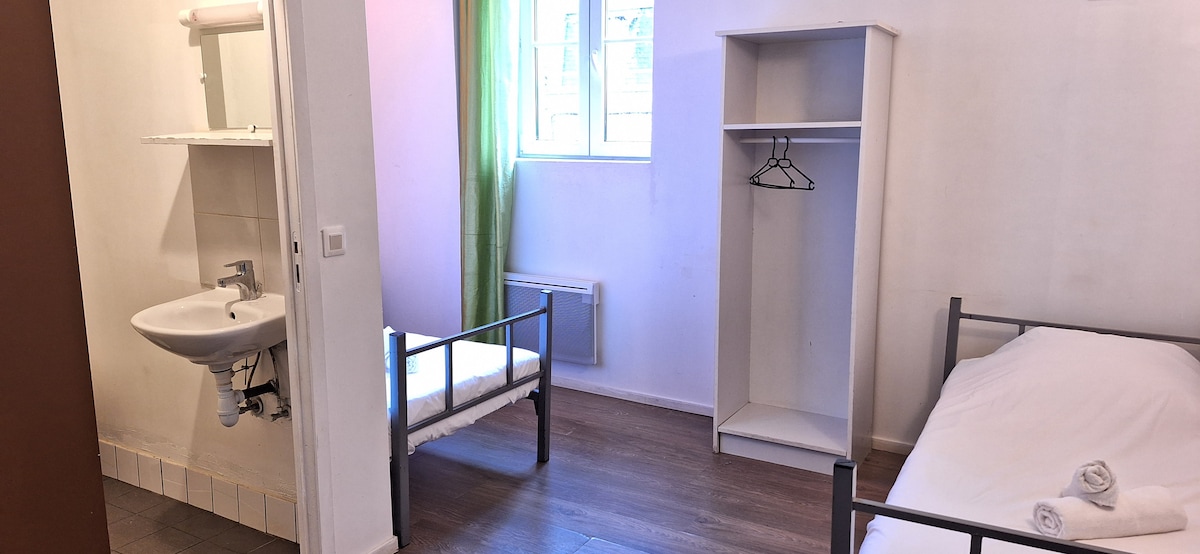 Chambre d'hôtel pour 02personnes