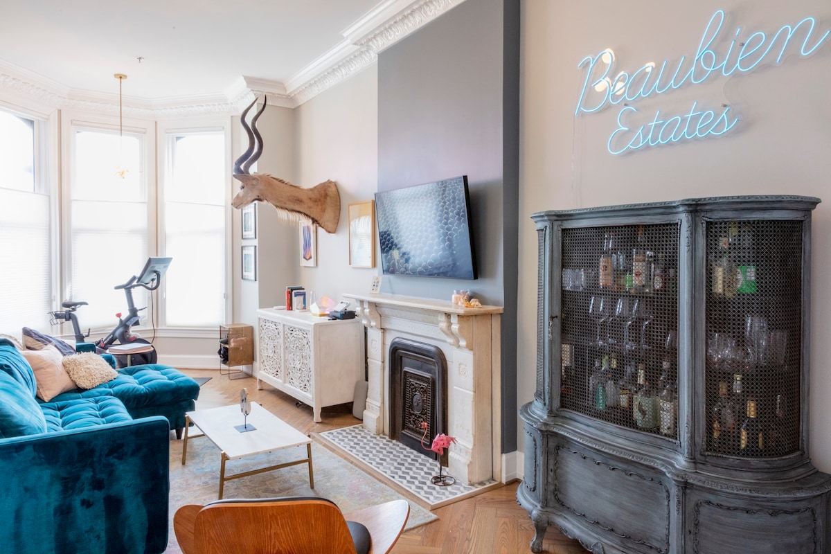 NEW! Beaubien Estates: Walk->Stadiums DT Luxe 3BR