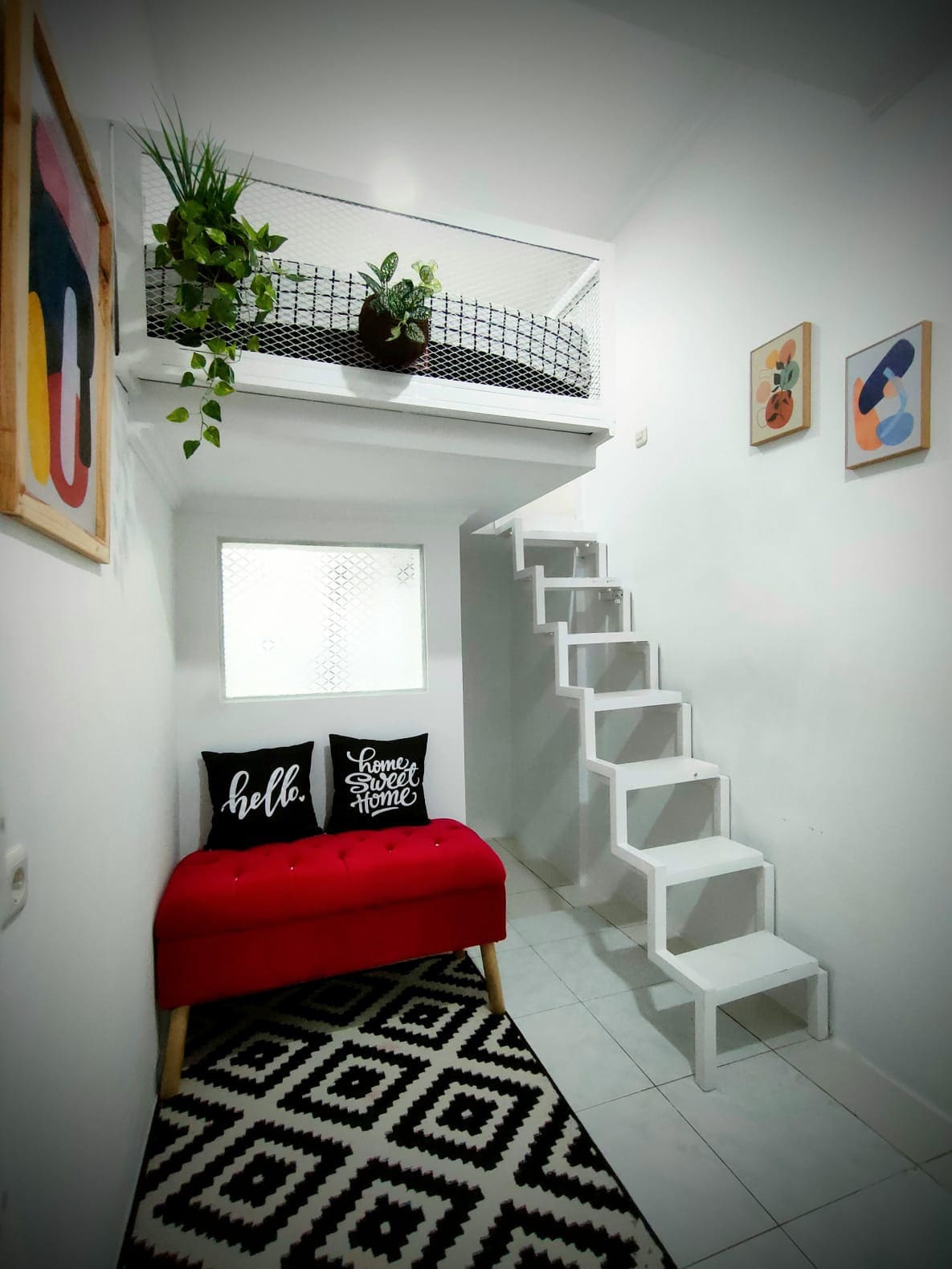 Stylish Loft Bedroom in Bandung