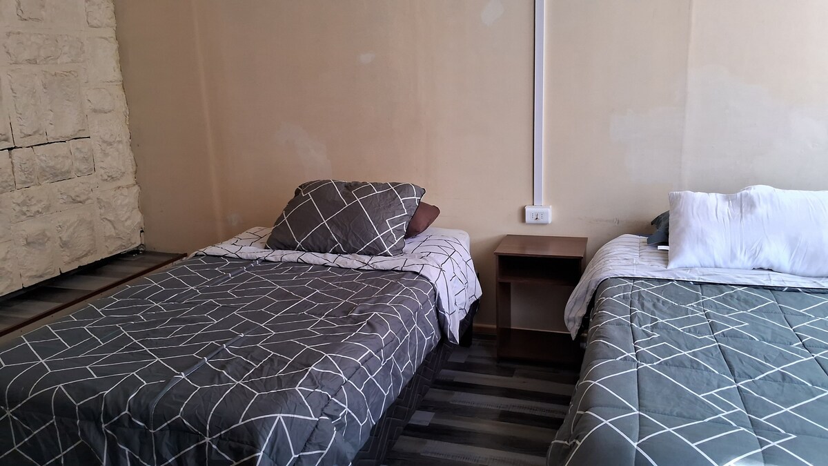 Habitación doble dos camas