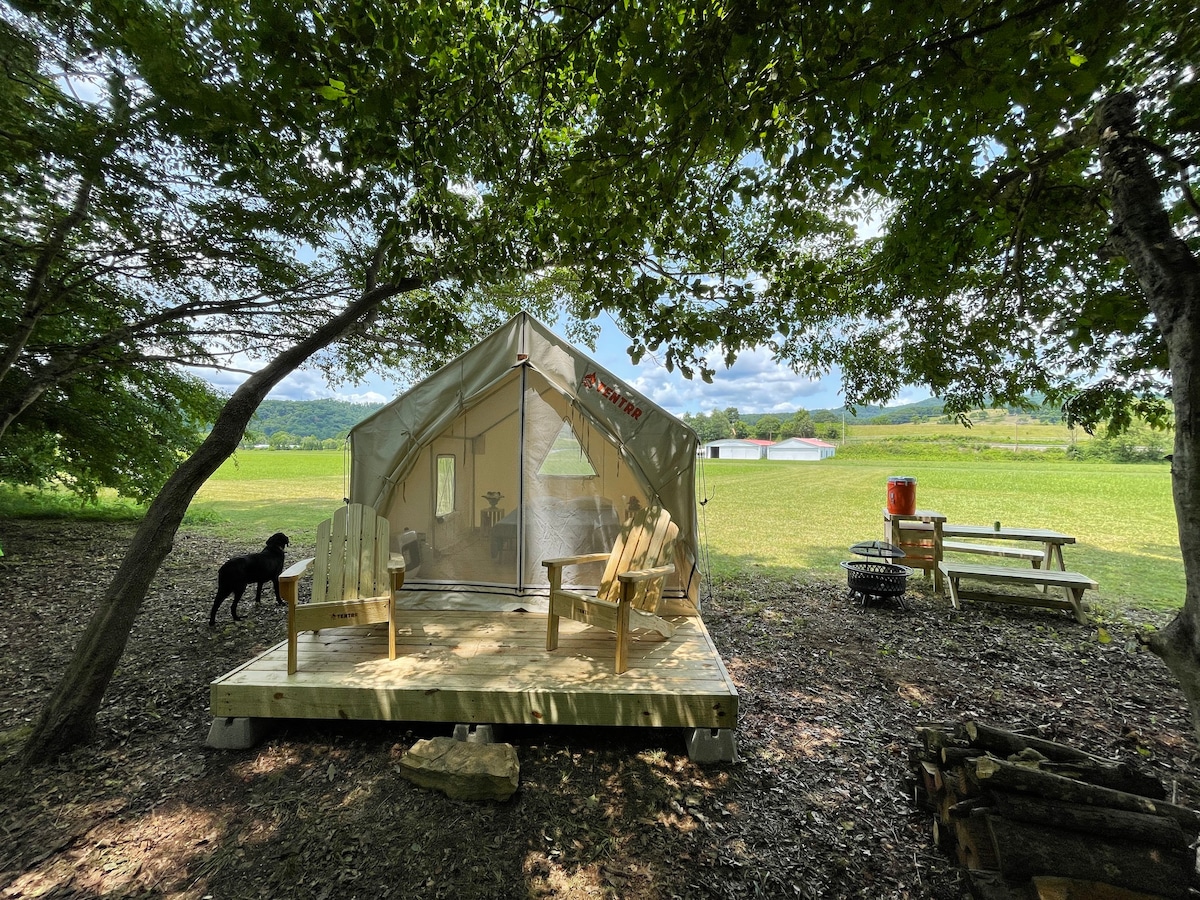 Glamping on the Greenbrier River -Cub