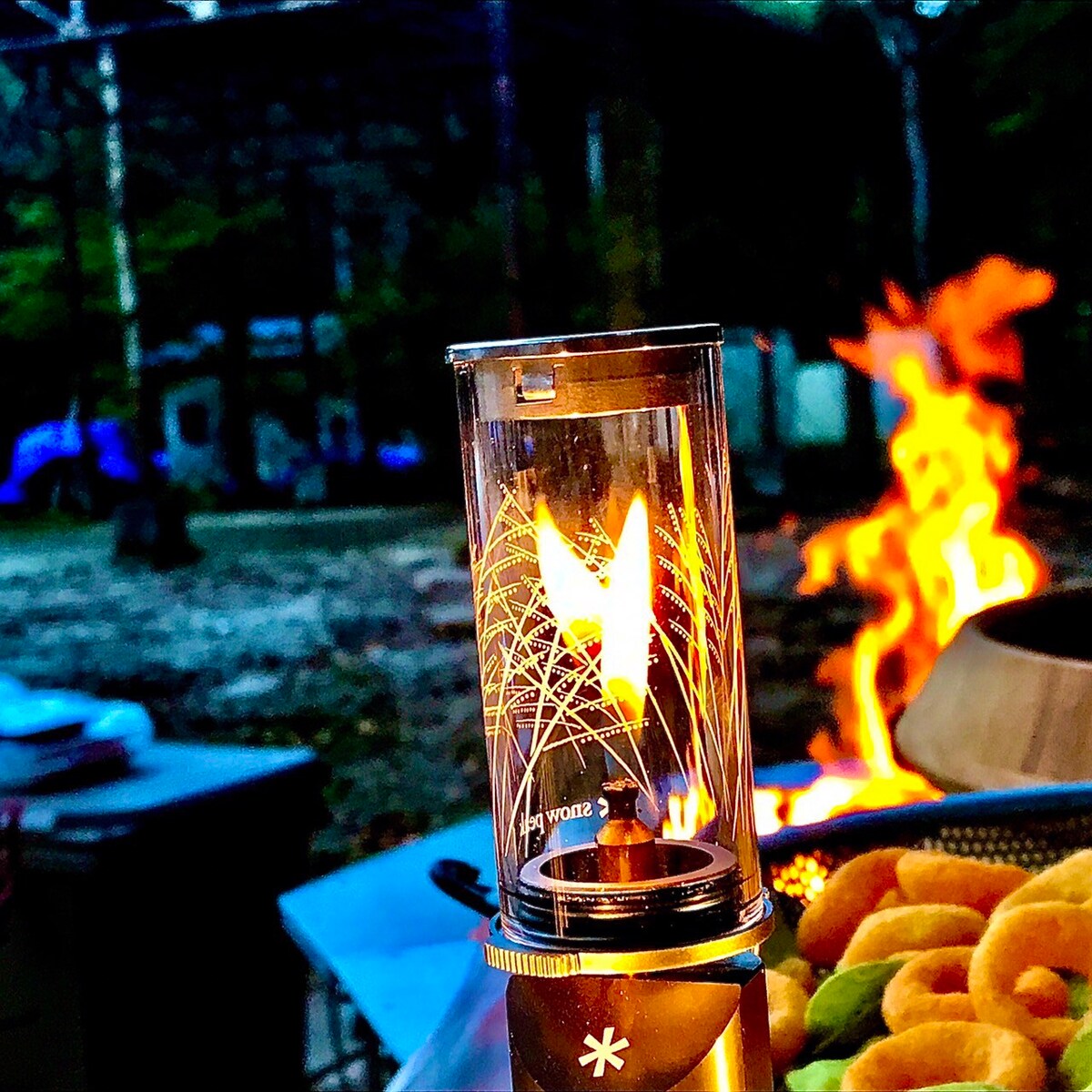 丰田Kawabe营地：带篝火、烧烤和桑拿的帐篷