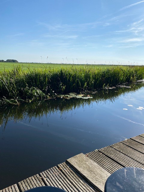 Een gouden plek aan het water in Friesland