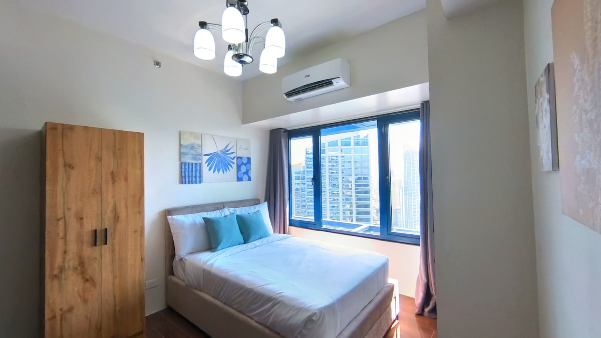 Spacious& Minimalist Style 1BR near Ayala Ave(M40)