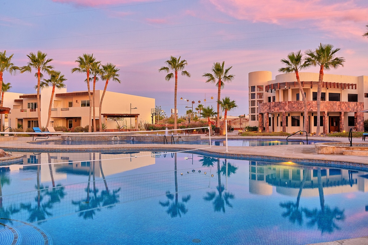 Hot tub condo at Caracoles Homes