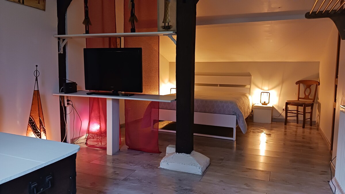 Chambre cosy et spacieuse au coeur des Landes