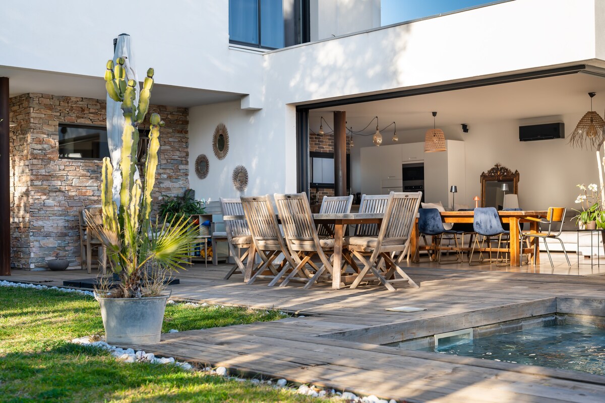 Villa Olivades paisible dans les Vignes