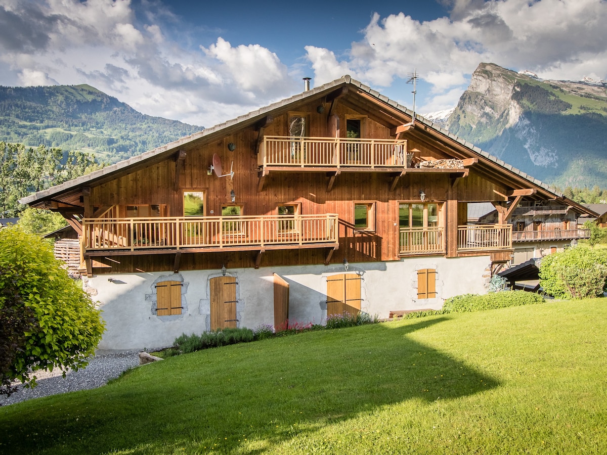 Chalet des Cimes, confortable duplex au calme