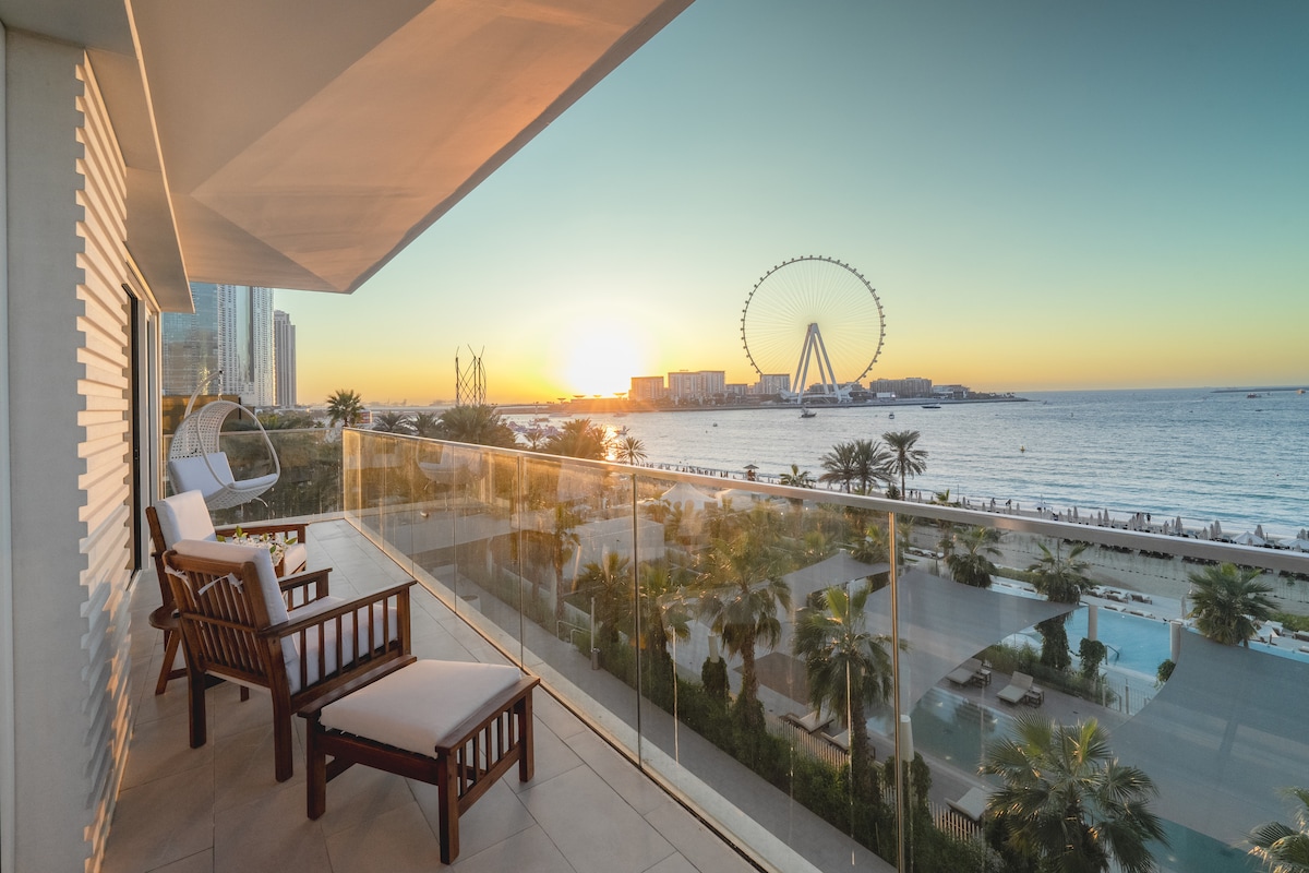 Magical JBR Apt with Private Beach Access!