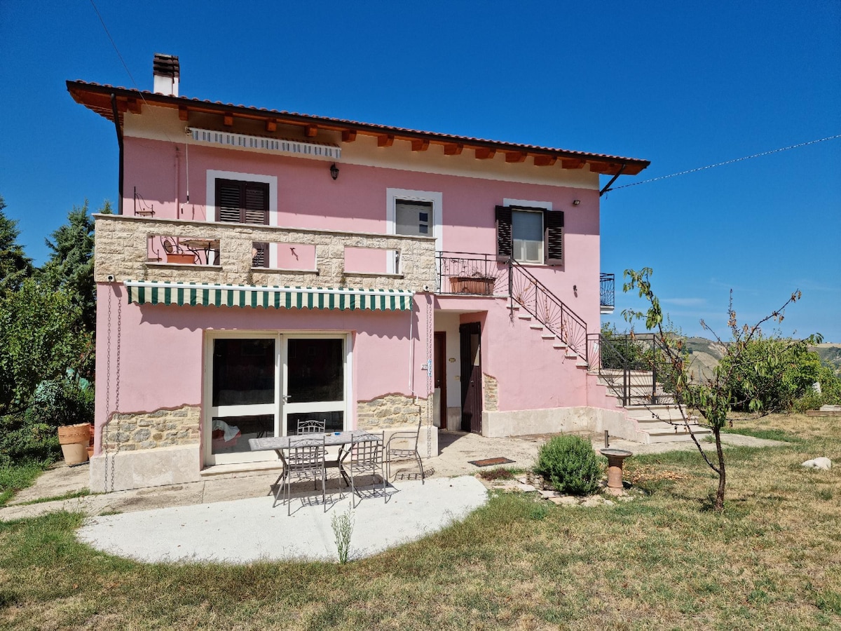 Country house in Italian Abruzzo region