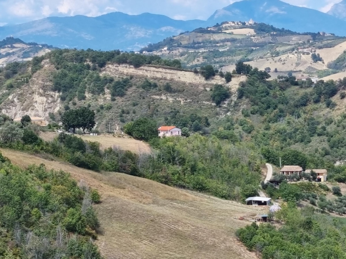 Country house in Italian Abruzzo region