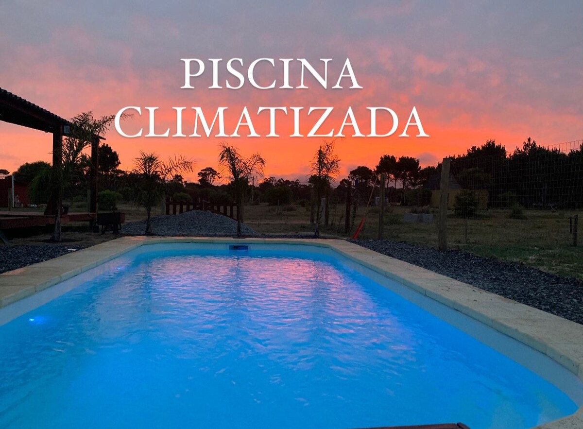 Lunas de la Viuda, Casa con Piscina Climatizada