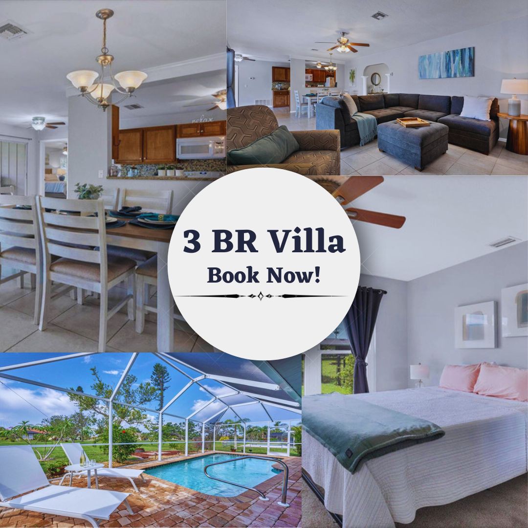 Beautiful 3BR Villa close to Punta Gorda Beach