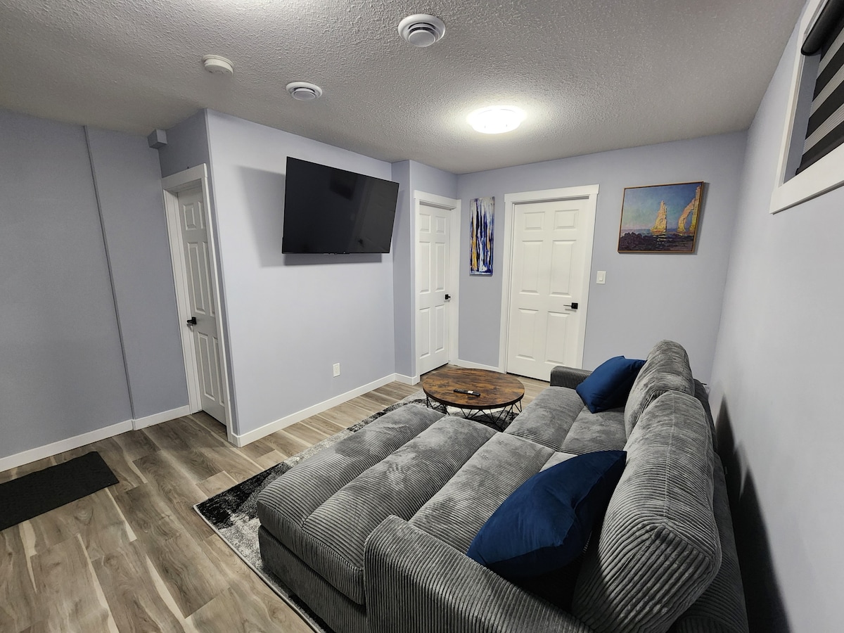 Cozy newly built basement suite