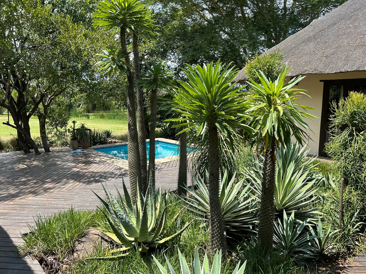 The golf lodge in nature