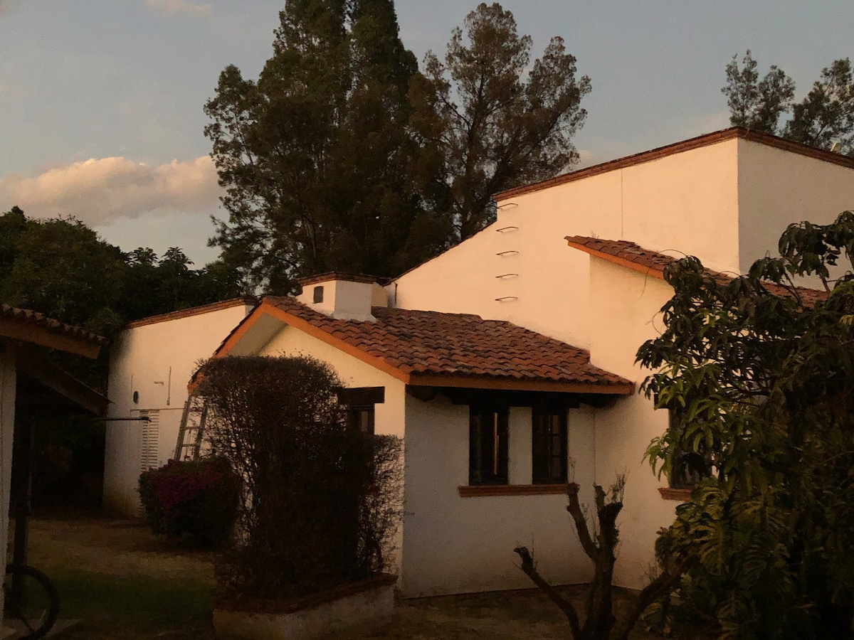 Acogedora casa colonial en Malinalco.