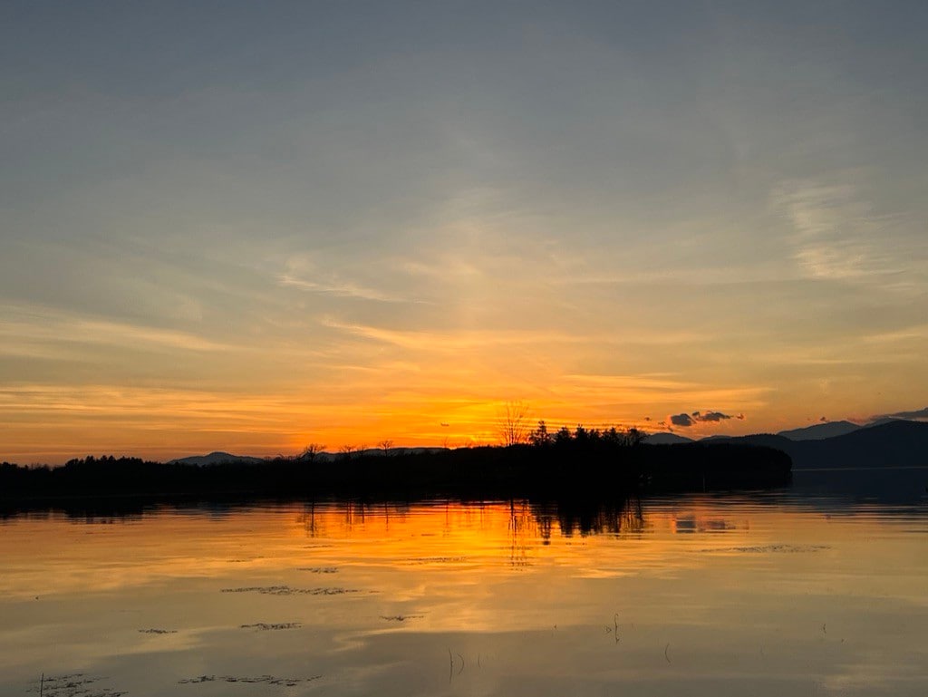 New Listing: Solar Eclipse Over Lake Champlain